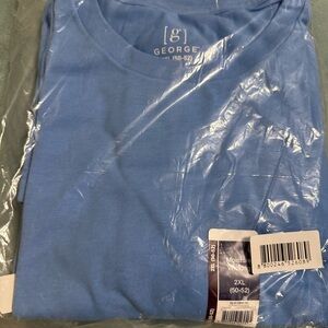 George Men's Blue Short Sleeve Tee